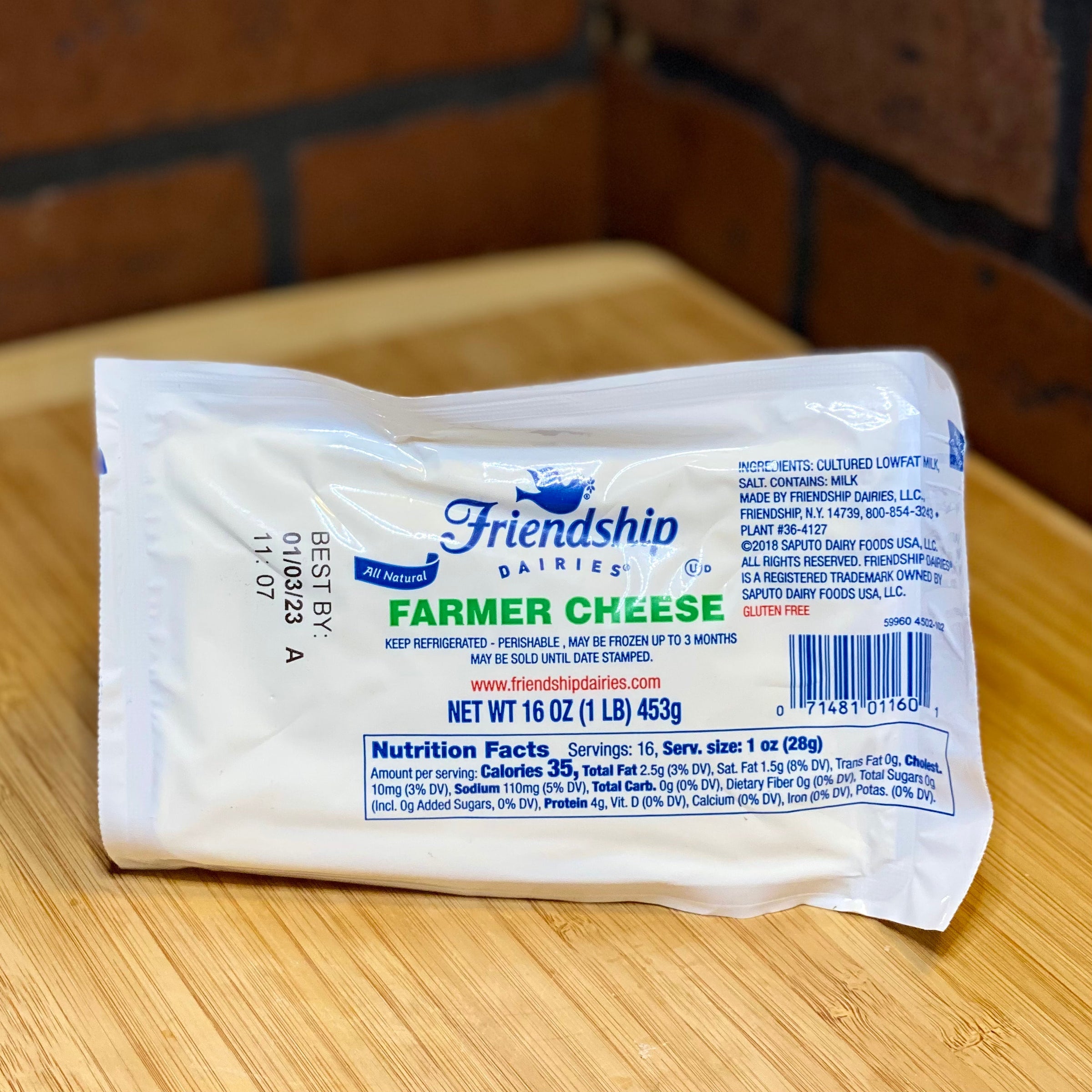 Friendship Farmers Cheese